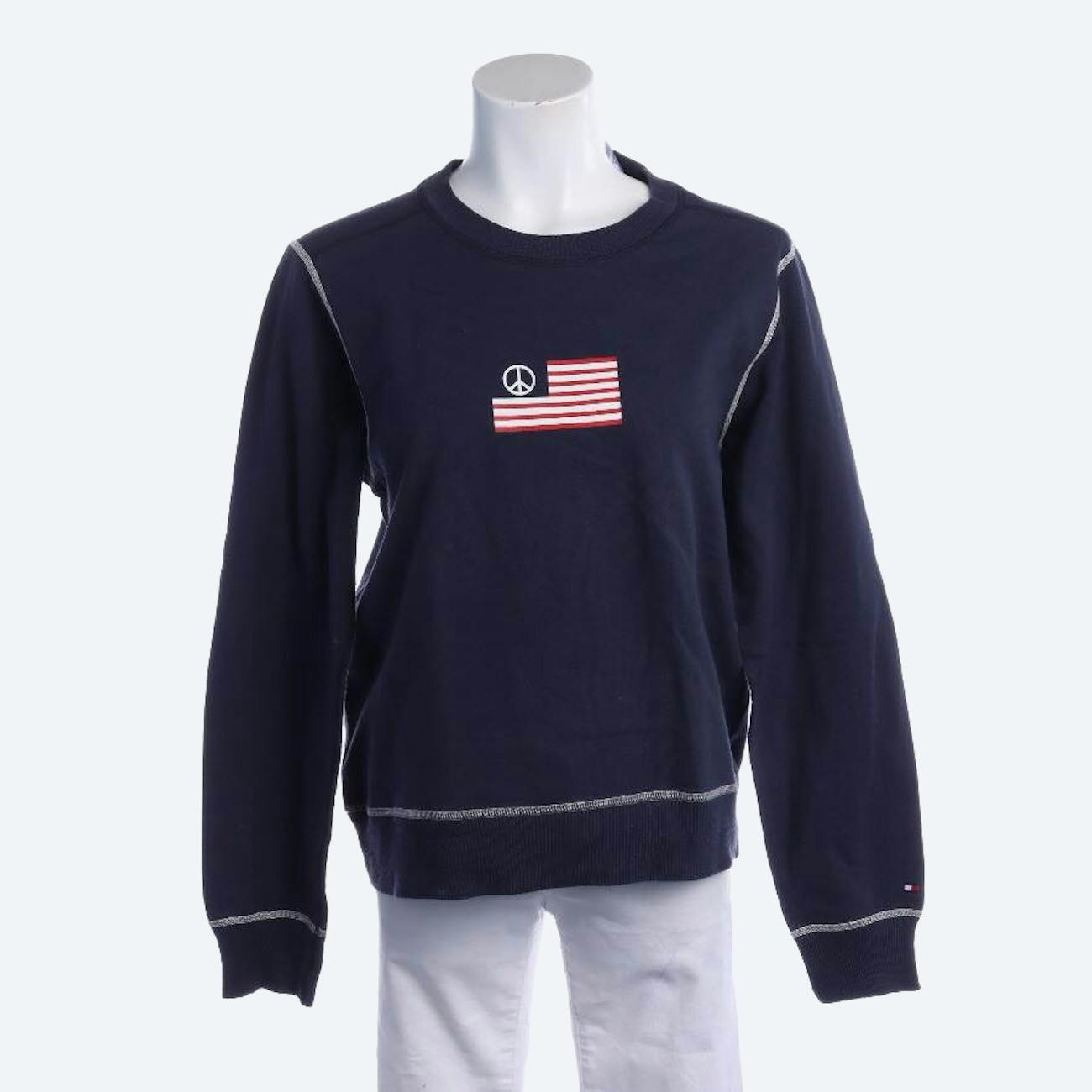 Image 1 of Sweatshirt M Navy in color Blue | Vite EnVogue
