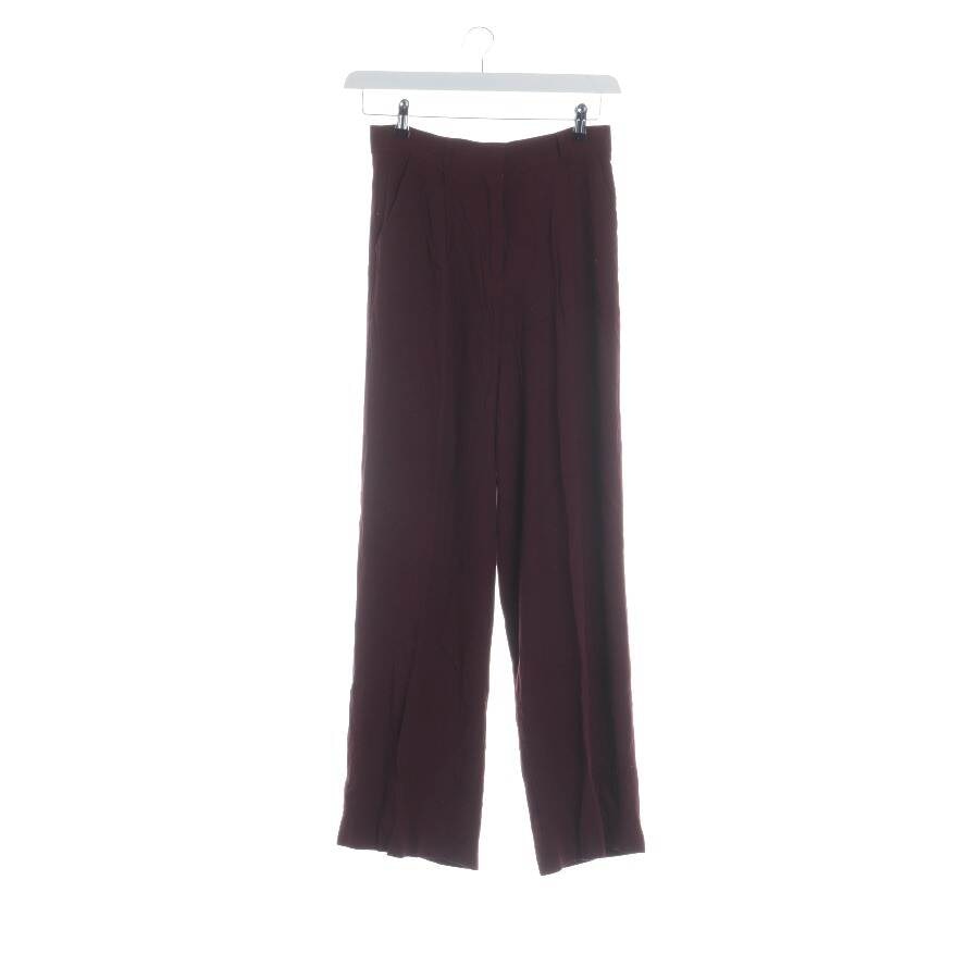 Image 1 of Trousers 36 Bordeaux in color Red | Vite EnVogue