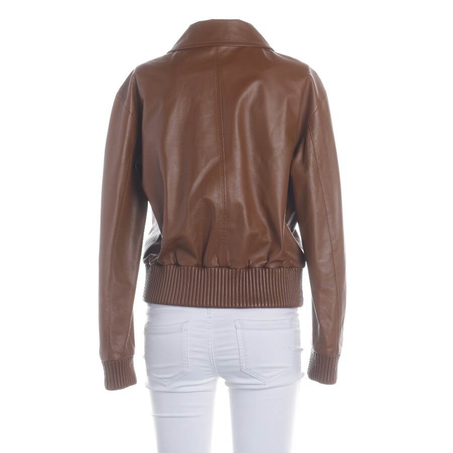 Image 2 of LeatherJacket 36 Light Brown in color Brown | Vite EnVogue