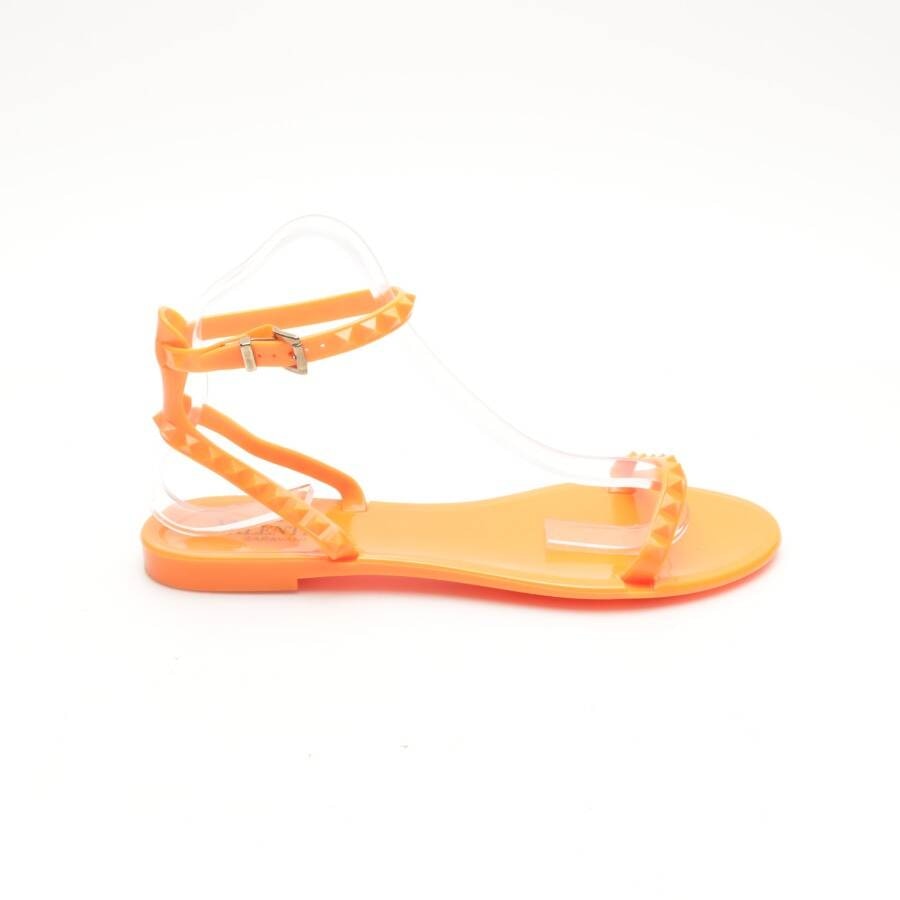 Image 1 of Sandals EUR 41 Neon Orange in color Neon | Vite EnVogue