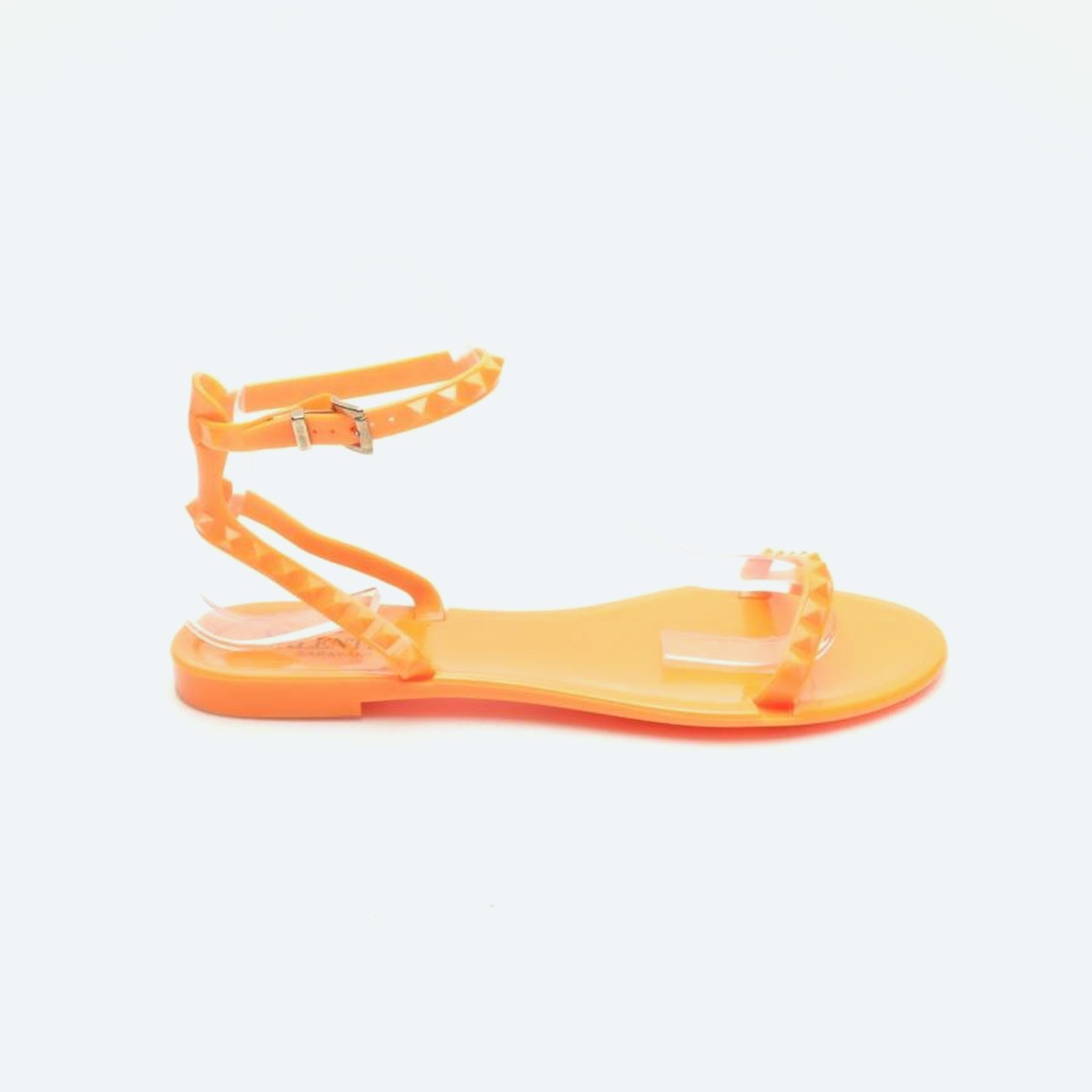 Image 1 of Sandals EUR 41 Neon Orange in color Neon | Vite EnVogue