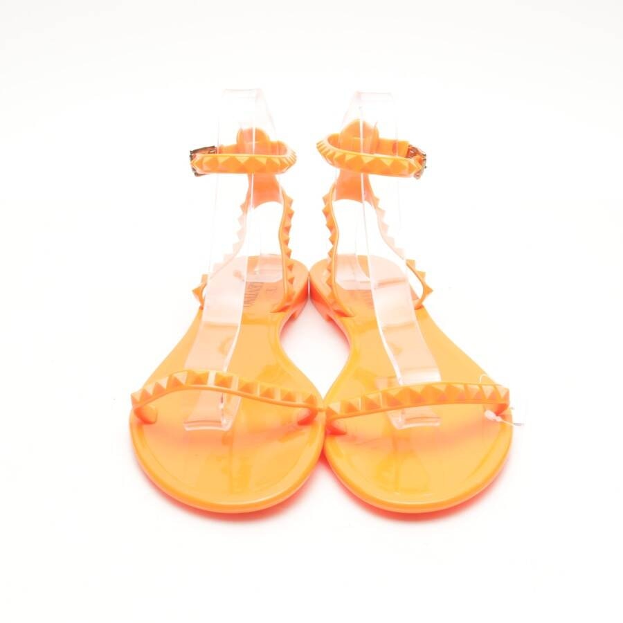 Image 2 of Sandals EUR 41 Neon Orange in color Neon | Vite EnVogue