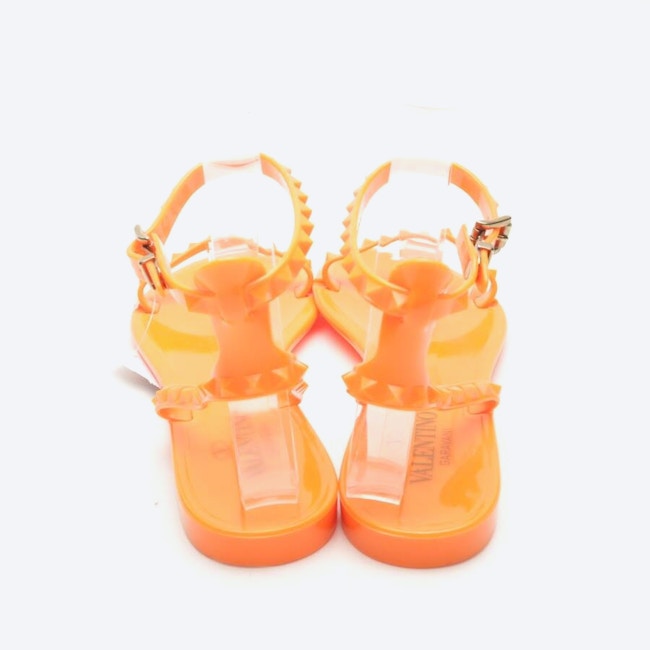 Image 3 of Sandals EUR 41 Neon Orange in color Neon | Vite EnVogue