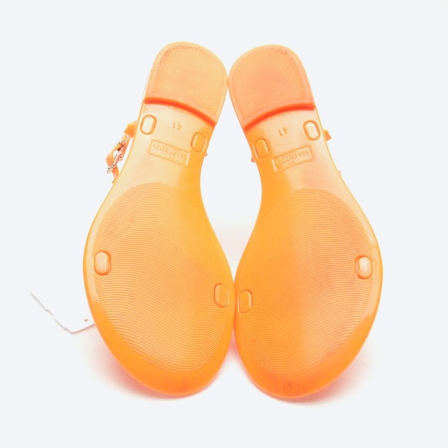 Image 4 of Sandals EUR 41 Neon Orange in color Neon | Vite EnVogue