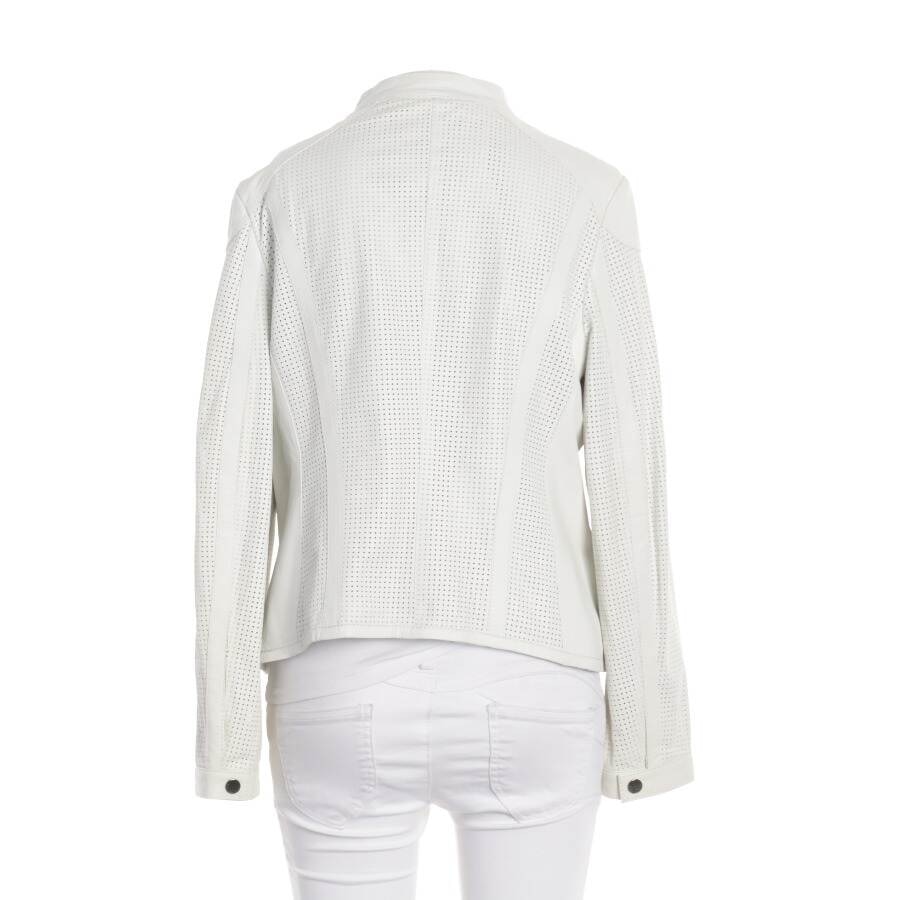 Image 2 of LeatherJacket 42 White in color White | Vite EnVogue