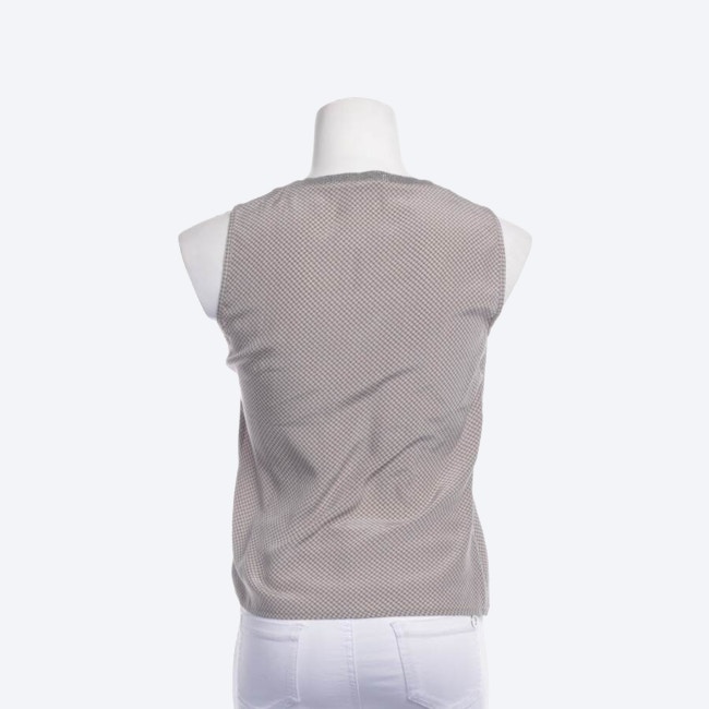 Image 2 of Silk Top 30 Beige in color White | Vite EnVogue