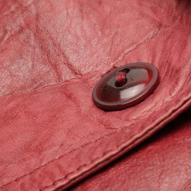 Image 4 of LeatherJacket 34 Bordeaux in color Red | Vite EnVogue