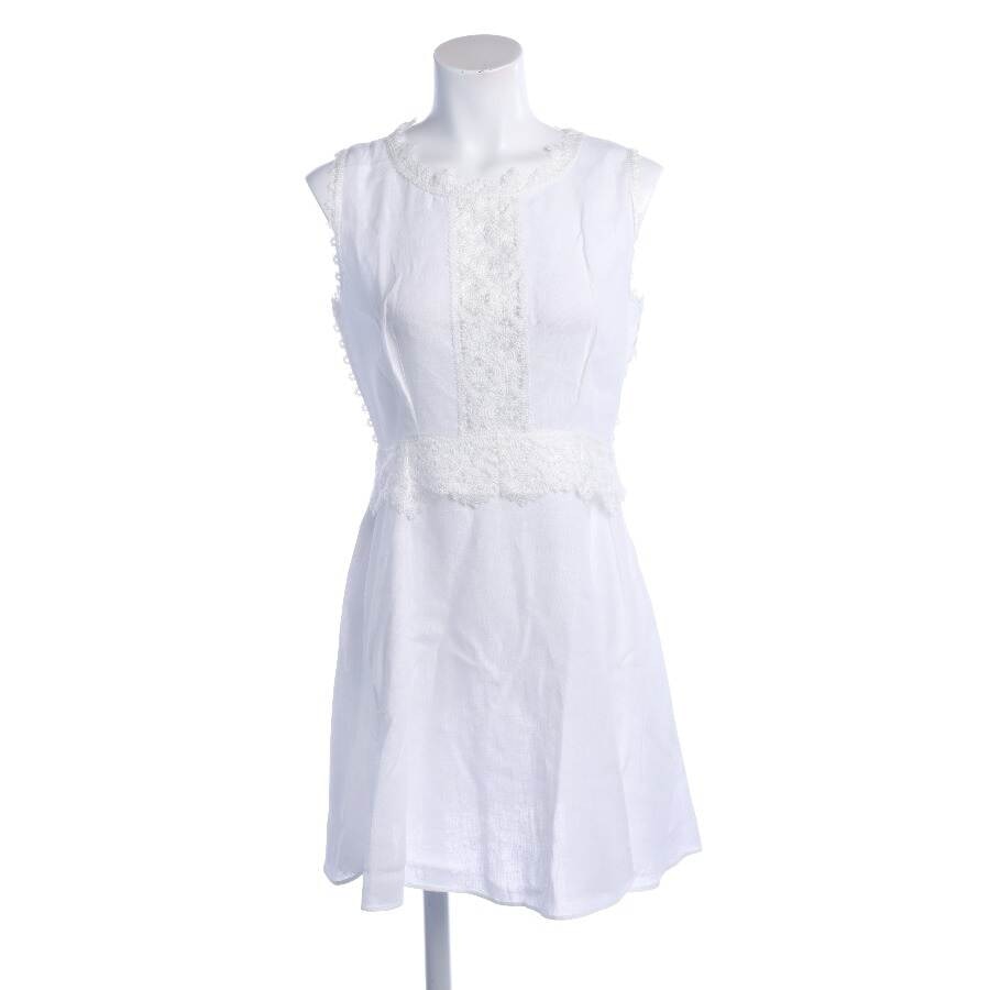 Image 1 of Linen Dress 38 White in color White | Vite EnVogue