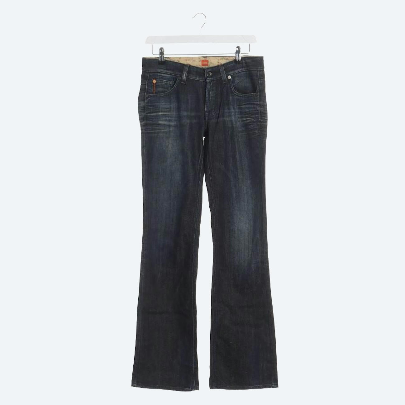 Image 1 of Jeans Flared W28 Navy in color Blue | Vite EnVogue