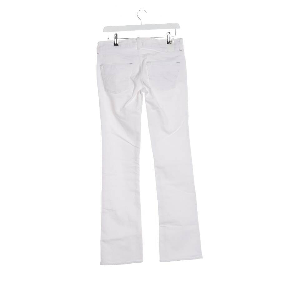 Image 2 of Jeans Bootcut W28 White in color White | Vite EnVogue