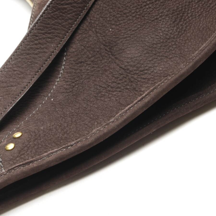 Image 8 of Shoulder Bag Dark Brown in color Brown | Vite EnVogue