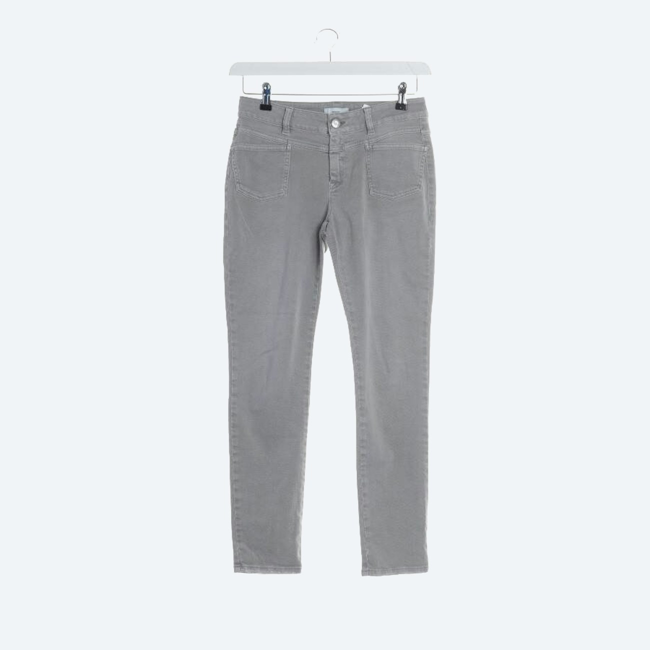 Image 1 of Jeans Slim Fit W28 Light Gray in color Gray | Vite EnVogue