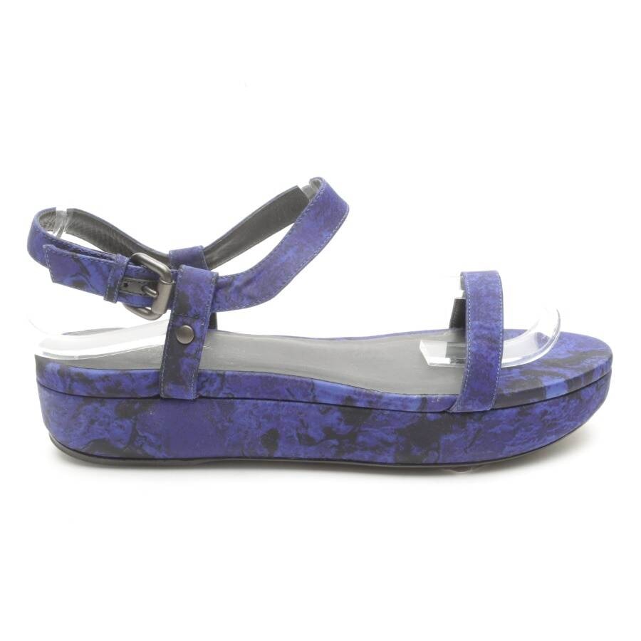 Image 1 of Platform Sandals EUR38 Blue in color Blue | Vite EnVogue