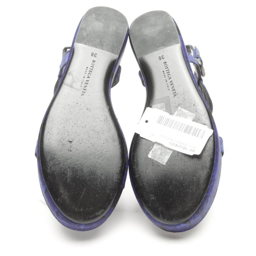 Image 4 of Platform Sandals EUR38 Blue in color Blue | Vite EnVogue