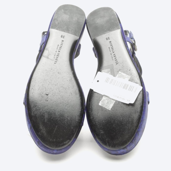 Image 4 of Platform Sandals EUR38 Blue in color Blue | Vite EnVogue