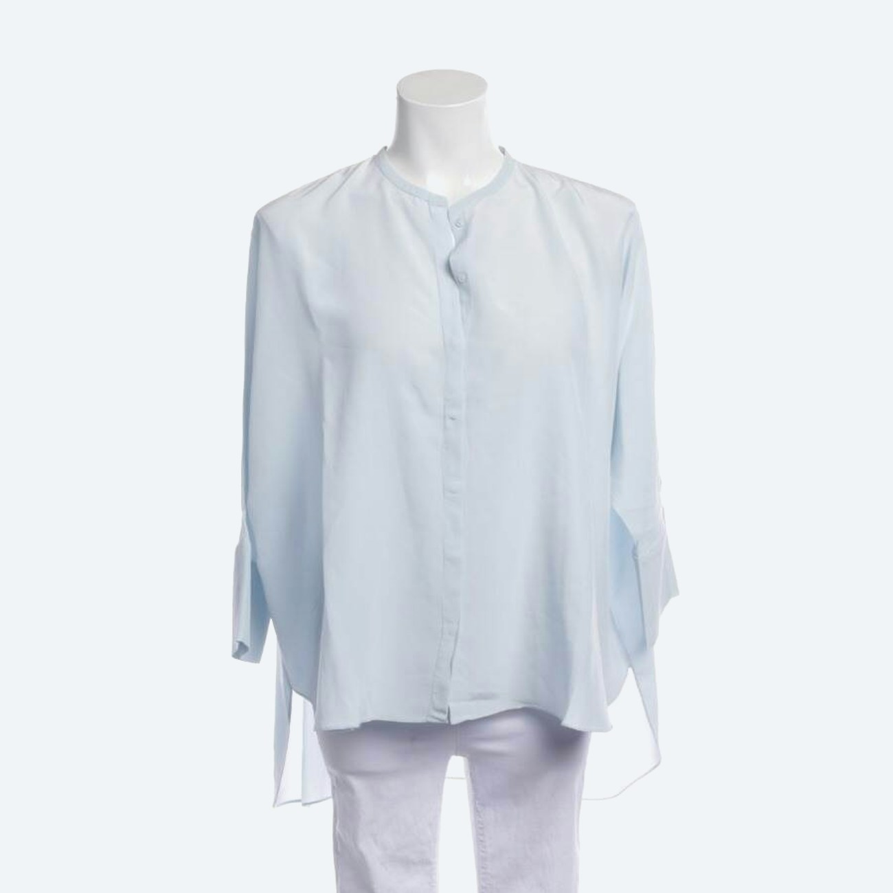 Image 1 of Silk Shirt 34 Light Blue in color Blue | Vite EnVogue