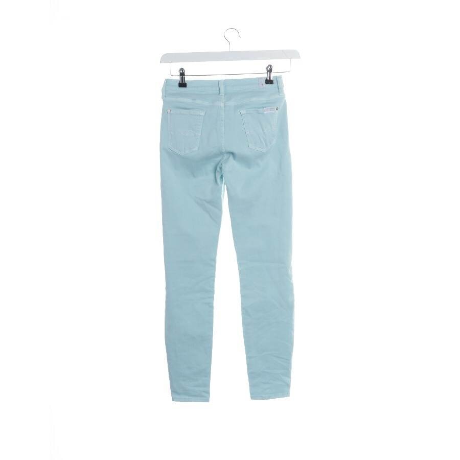 Image 2 of Jeans Slim Fit W26 Turquoise in color Blue | Vite EnVogue
