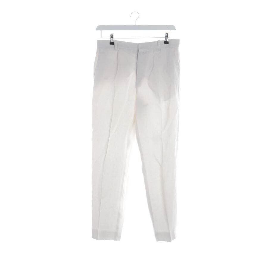 Image 1 of Linen Pants 40 White in color White | Vite EnVogue