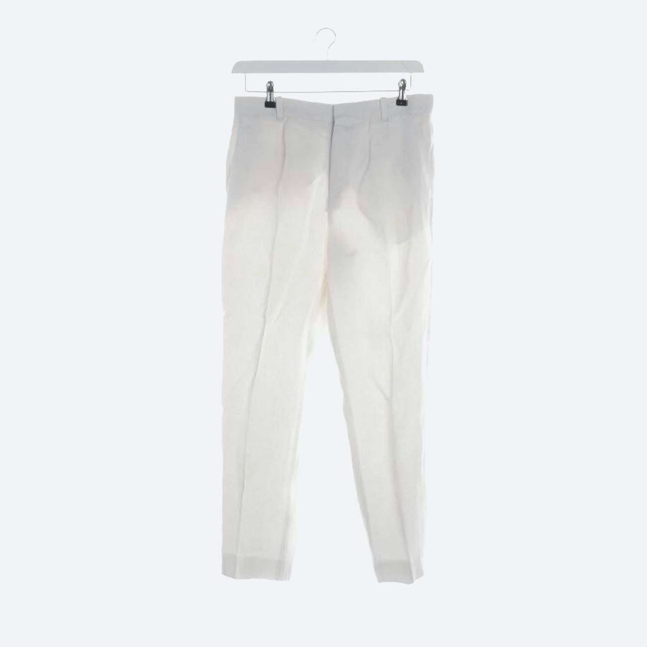 Image 1 of Linen Pants 40 White in color White | Vite EnVogue