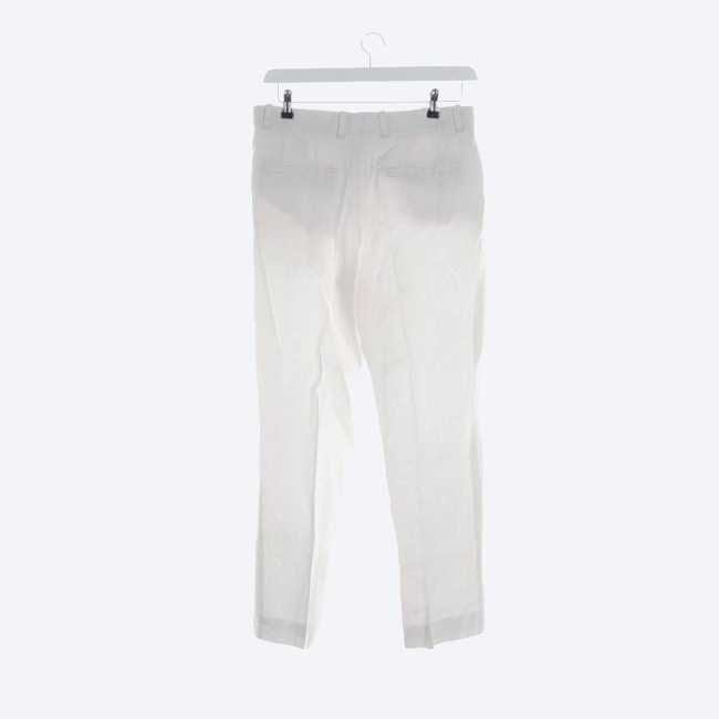 Image 2 of Linen Pants 40 White in color White | Vite EnVogue