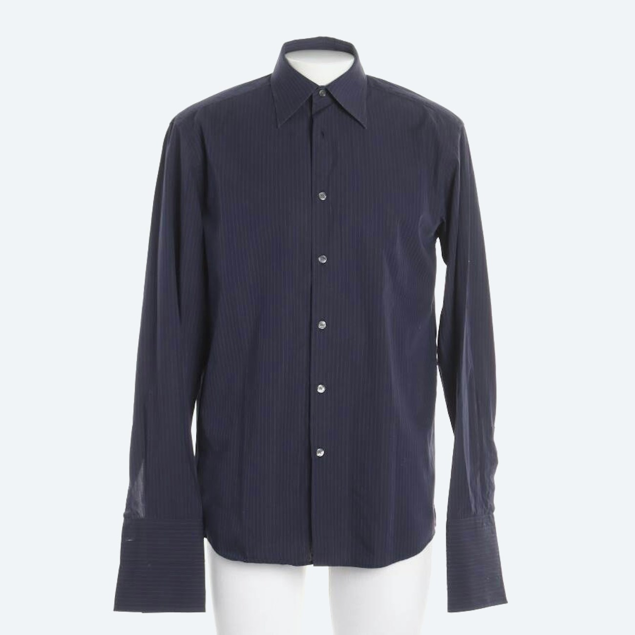 Image 1 of Casual Shirt 40 Navy in color Blue | Vite EnVogue