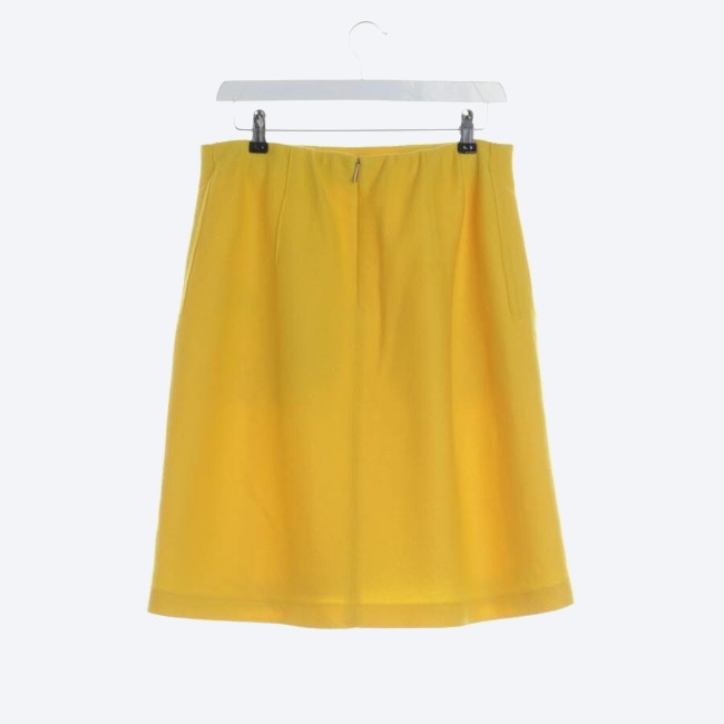 Image 2 of Wool Skirt 40 Yellow in color Yellow | Vite EnVogue