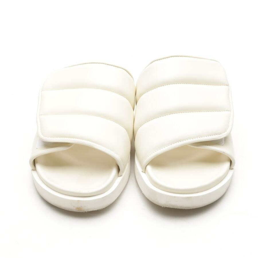 Image 2 of Sandals EUR 40 Cream in color White | Vite EnVogue