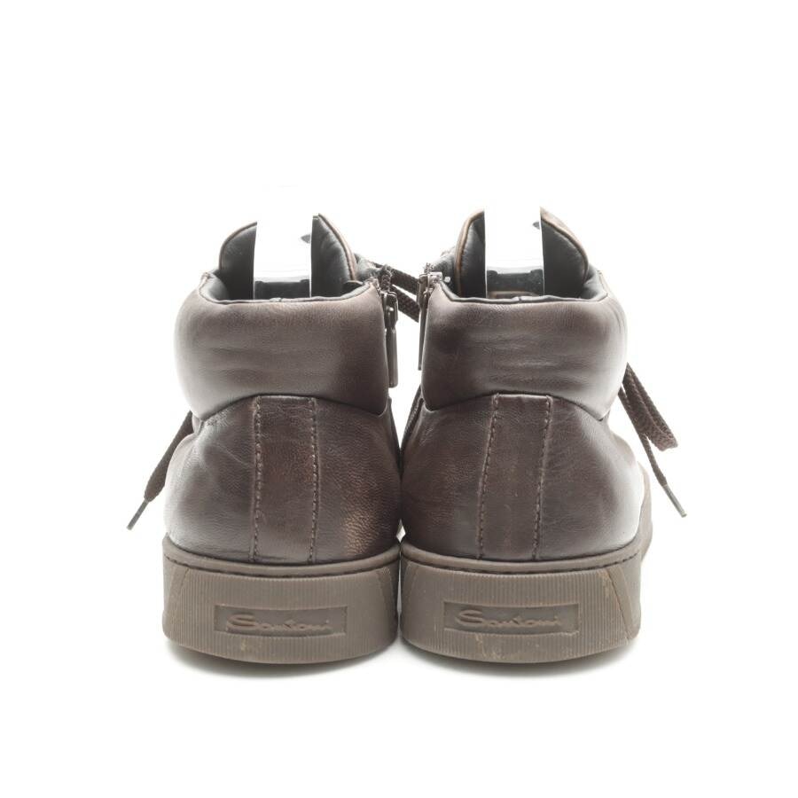 Image 3 of High-Top Sneakers EUR 46.5 Dark Brown in color Brown | Vite EnVogue