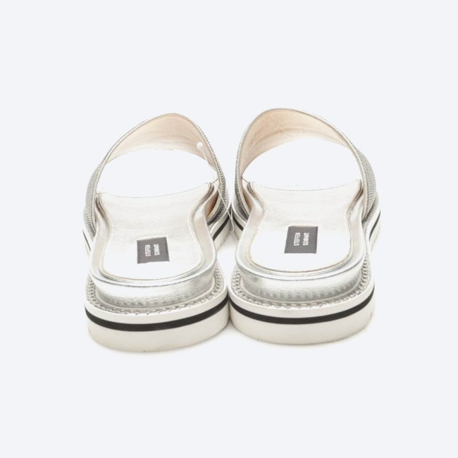 Image 3 of Sandals EUR38 Silver in color Metallic | Vite EnVogue