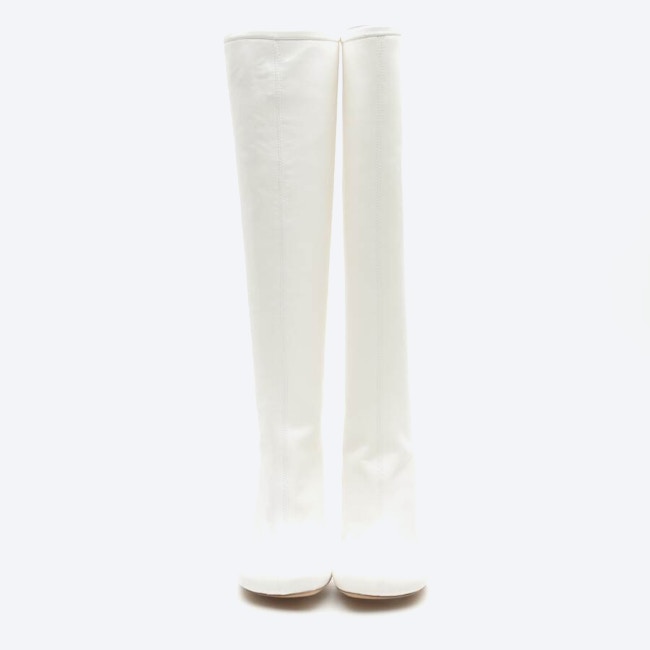 Image 2 of Boots EUR 37 White in color White | Vite EnVogue