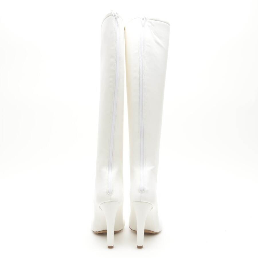 Image 3 of Boots EUR 37 White in color White | Vite EnVogue