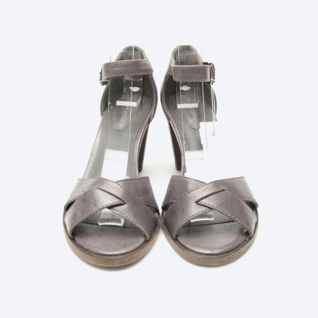 Image 2 of Heeled Sandals EUR 36 Gray in color Gray | Vite EnVogue