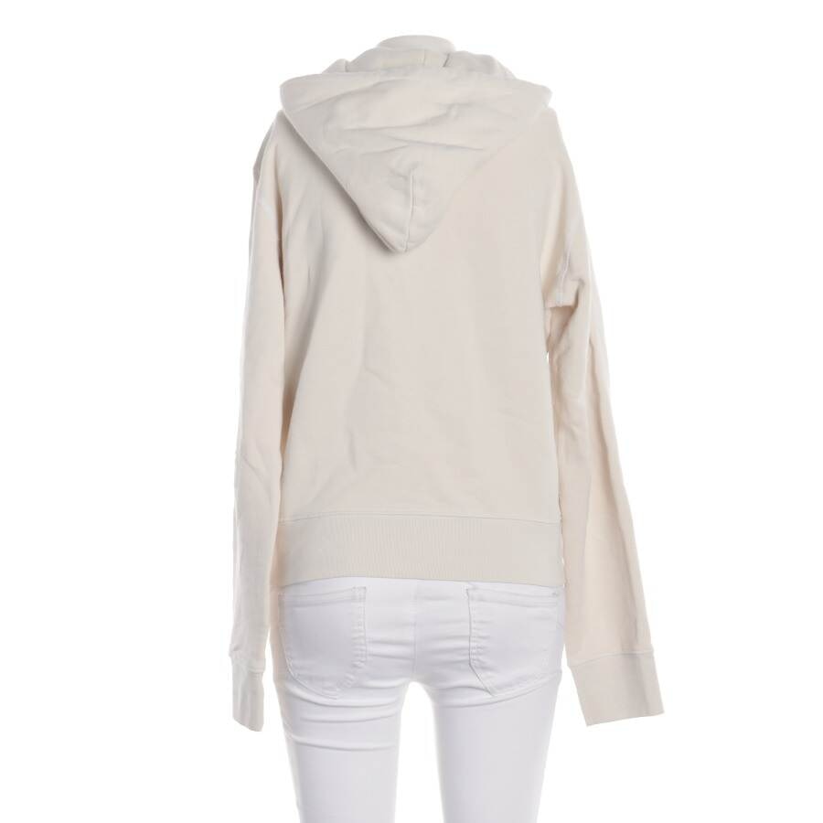 Image 2 of Hooded Sweatshirt S Beige in color White | Vite EnVogue