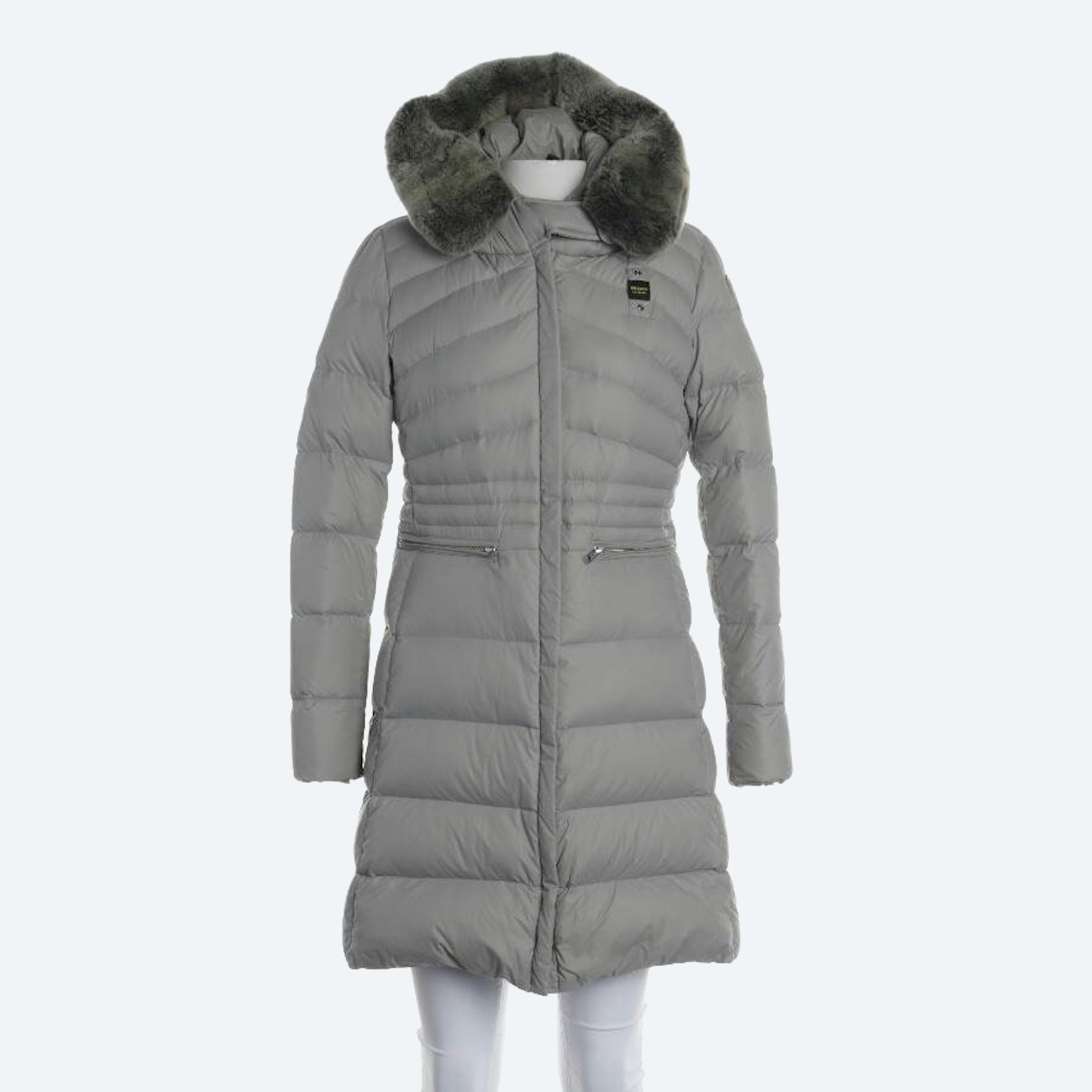 Image 1 of Winter Coat XS Light Gray in color Gray | Vite EnVogue