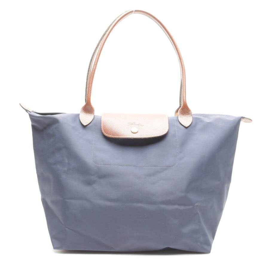 Image 1 of Le Pliage Shopping L Shoulder Bag Navy in color Blue | Vite EnVogue