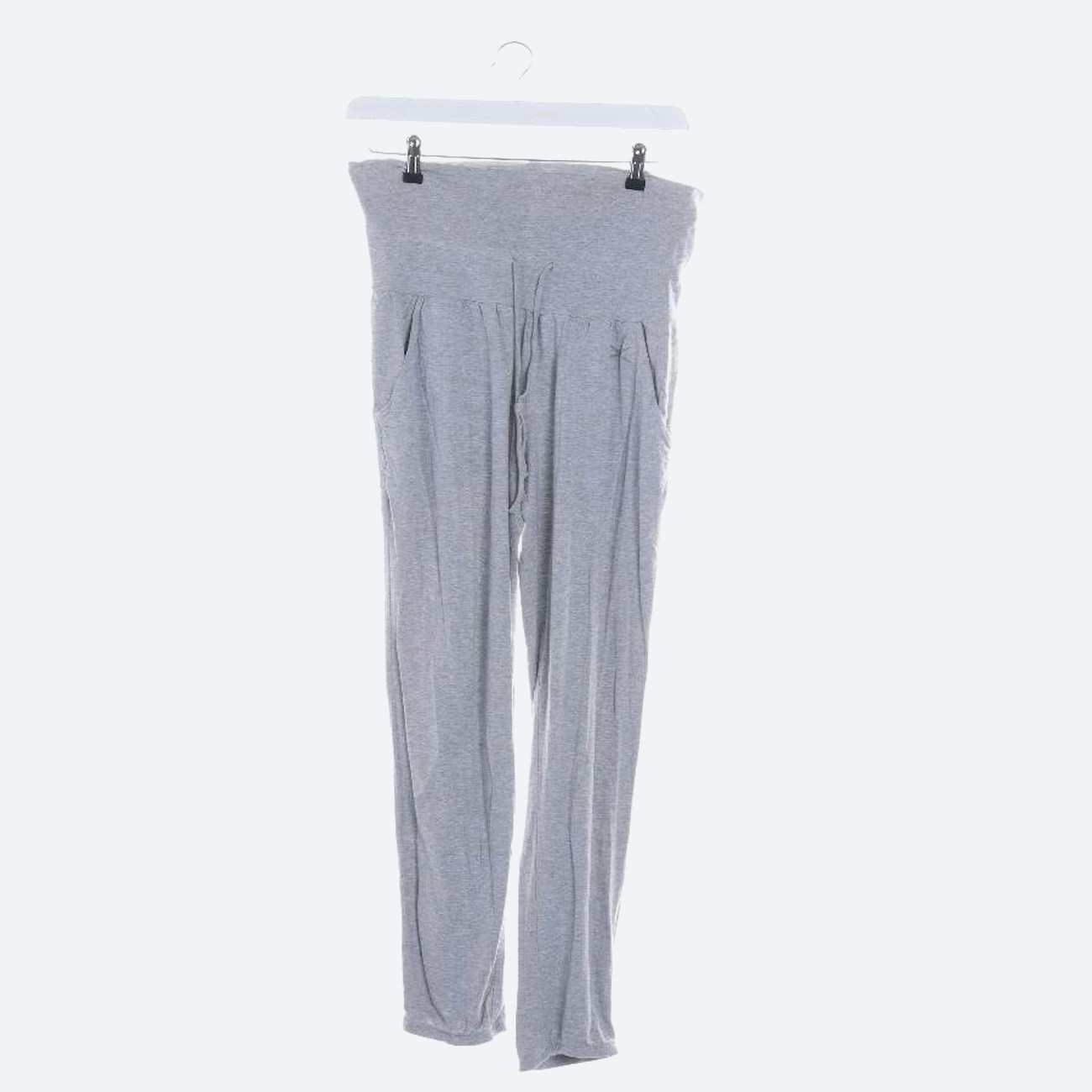 Image 1 of Trousers 100 Light Gray in color Gray | Vite EnVogue