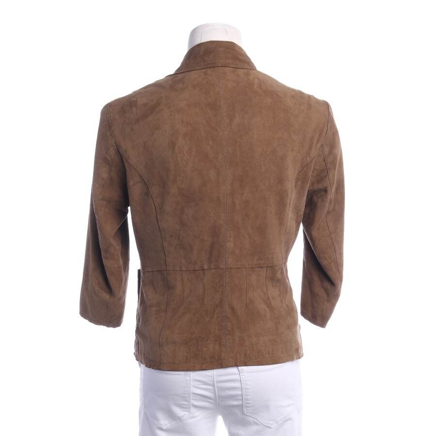 Image 2 of LeatherJacket 36 Brown in color Brown | Vite EnVogue