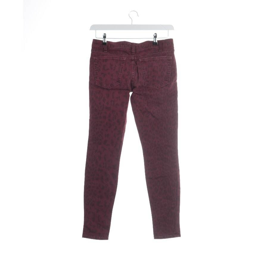 Image 2 of Jeans Slim Fit W27 Bordeaux in color Red | Vite EnVogue