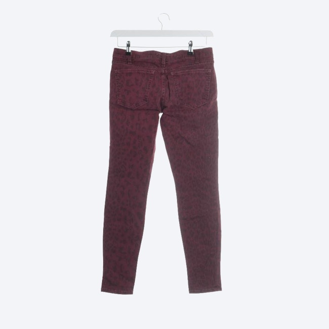 Image 2 of Jeans Slim Fit W27 Bordeaux in color Red | Vite EnVogue