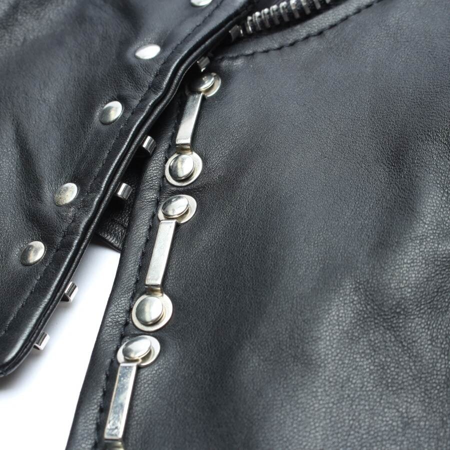 Image 3 of Leather Vest 40 Black in color Black | Vite EnVogue