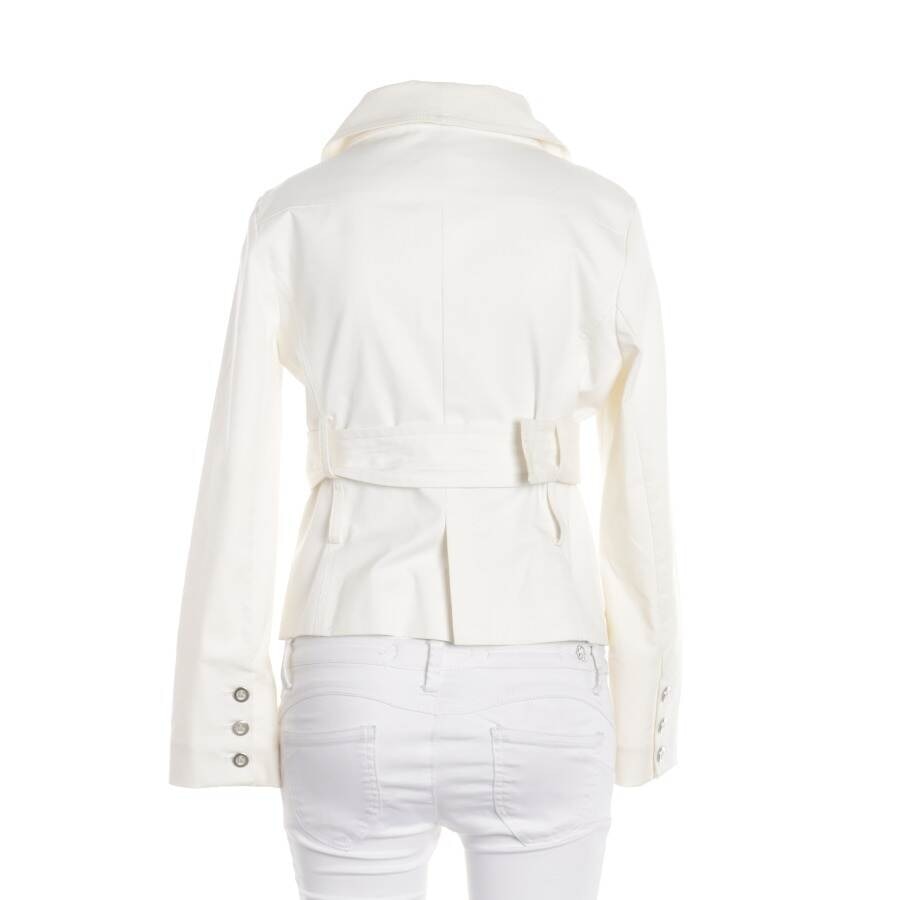 Image 2 of Between-seasons Jacket 38 Cream in color White | Vite EnVogue
