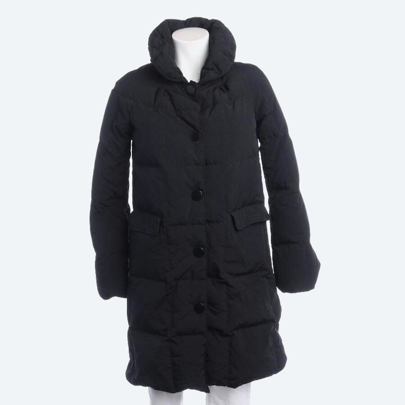 Image 1 of Winter Coat 42 Black in color Black | Vite EnVogue
