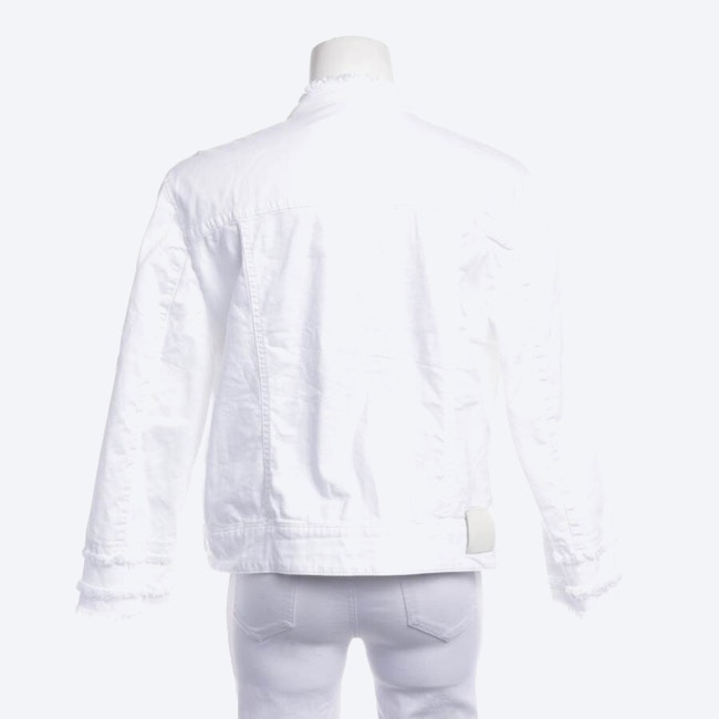 Image 2 of Jeans Jacket 42 White in color White | Vite EnVogue