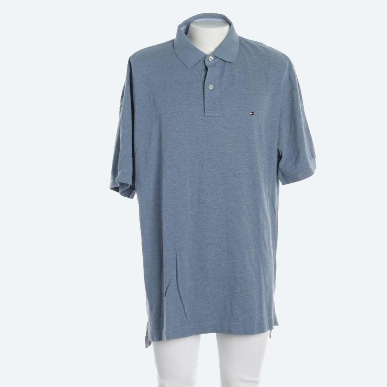Image 1 of Polo Shirt 2XL Light Blue in color Blue | Vite EnVogue