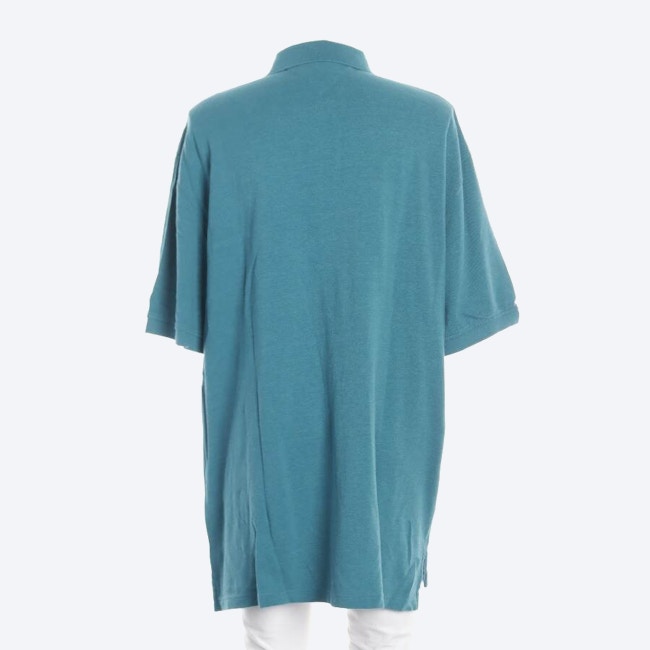 Image 2 of Polo Shirt 2XL Turquoise in color Blue | Vite EnVogue