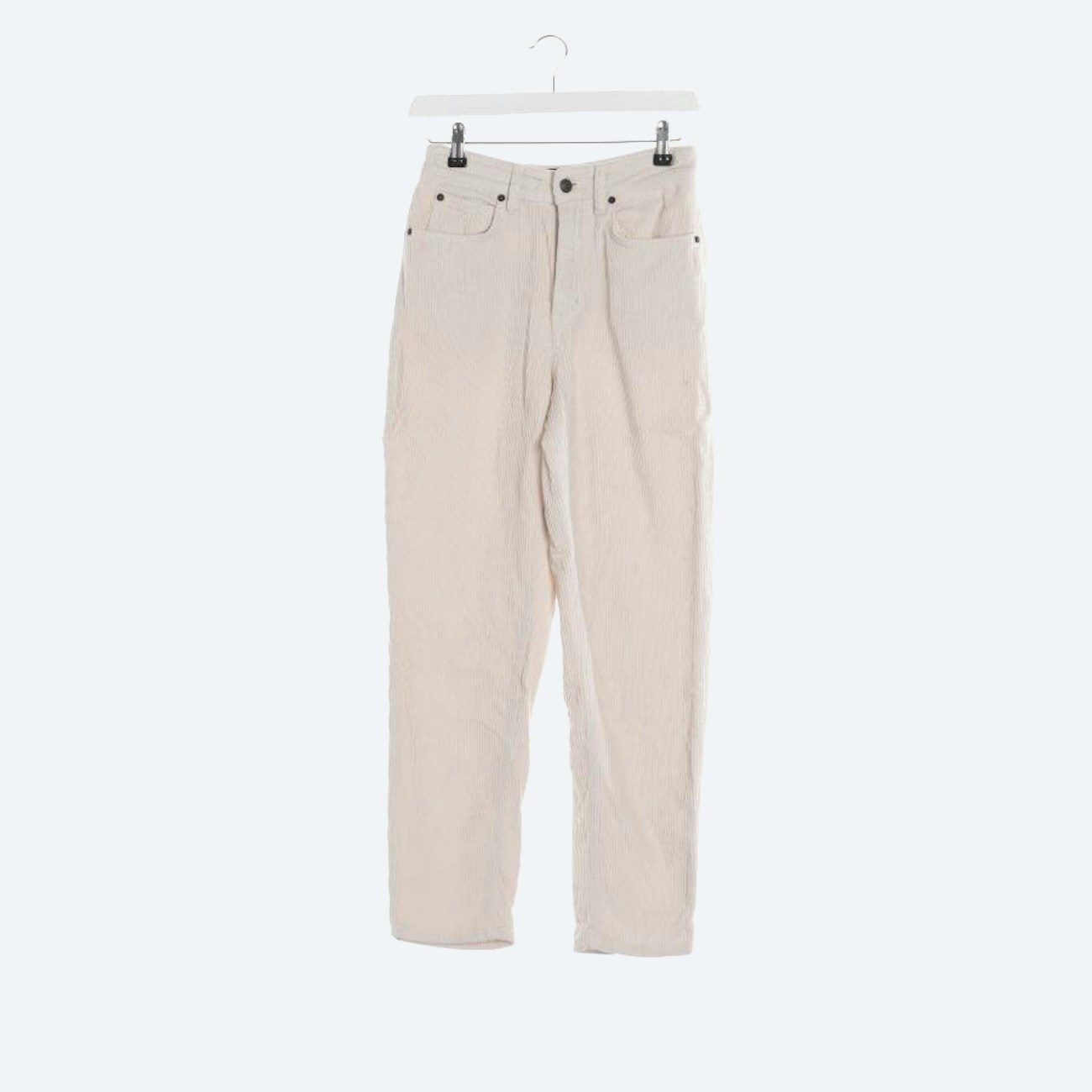 Image 1 of Corduroy Pants W27 Beige in color White | Vite EnVogue