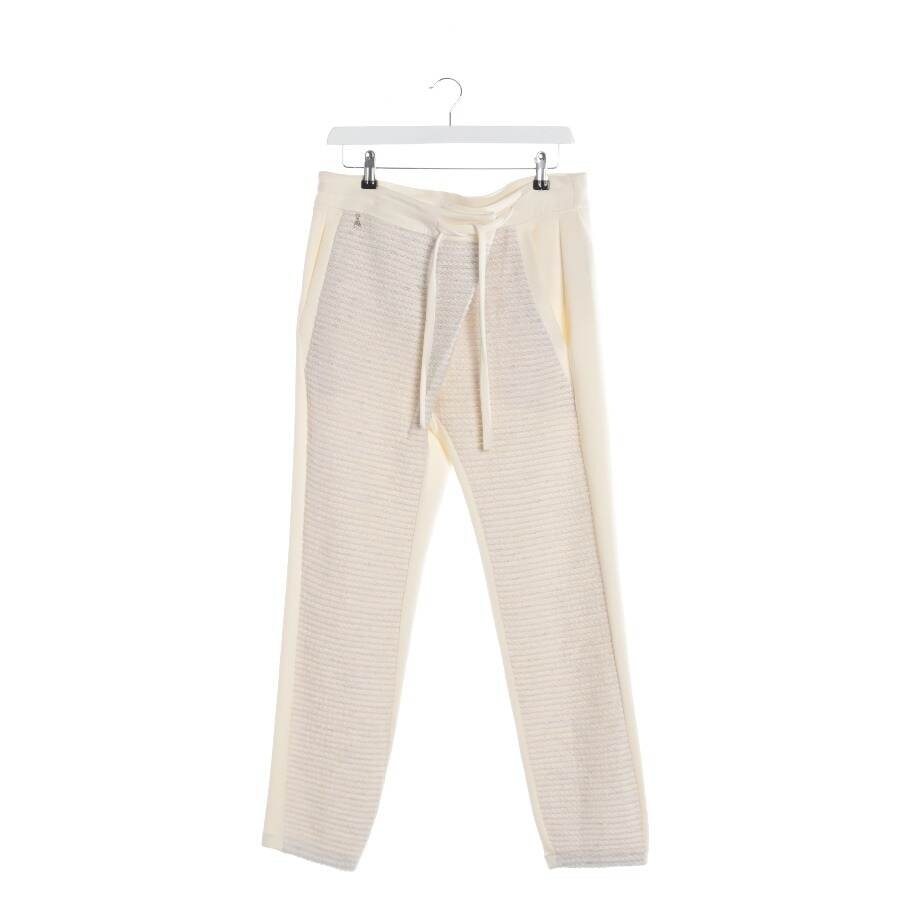 Image 1 of Trousers 36 Cream in color White | Vite EnVogue