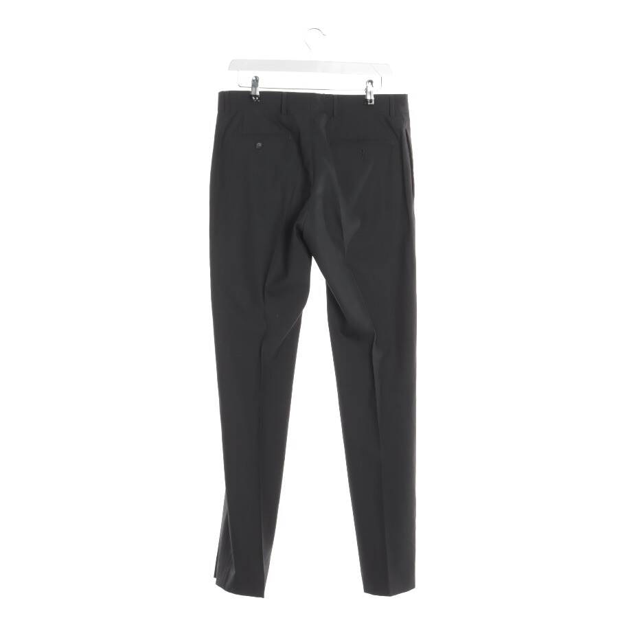 Image 2 of Wool Pants 48 Black in color Black | Vite EnVogue