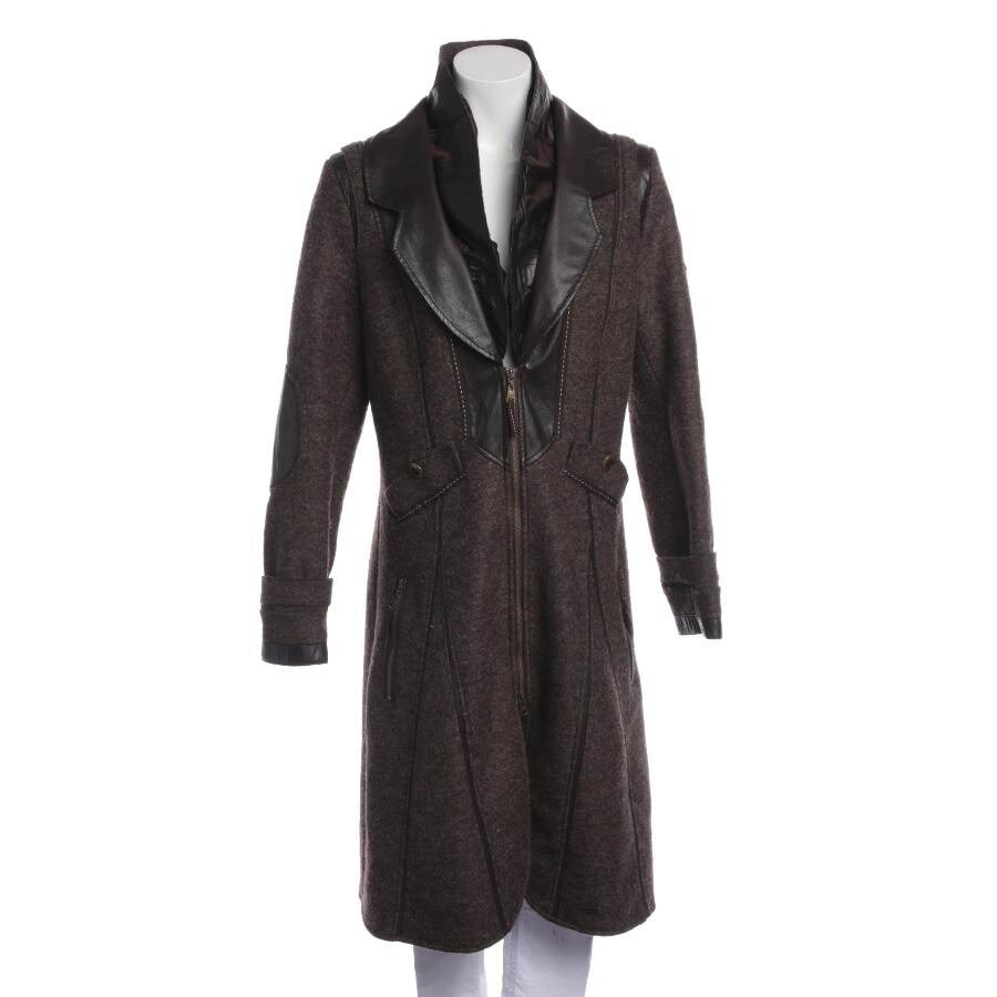 Image 1 of Winter Coat 42 Dark Brown in color Brown | Vite EnVogue