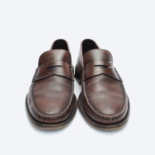 Image 2 of Loafers EUR 41 Dark Brown in color Brown | Vite EnVogue